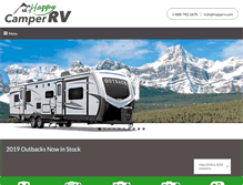 Tablet Screenshot of happyrv.com